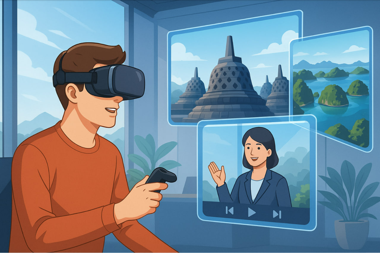 Pariwisata Digital 2025: Smart Tourism, Virtual Travel, dan Ekonomi Kreatif